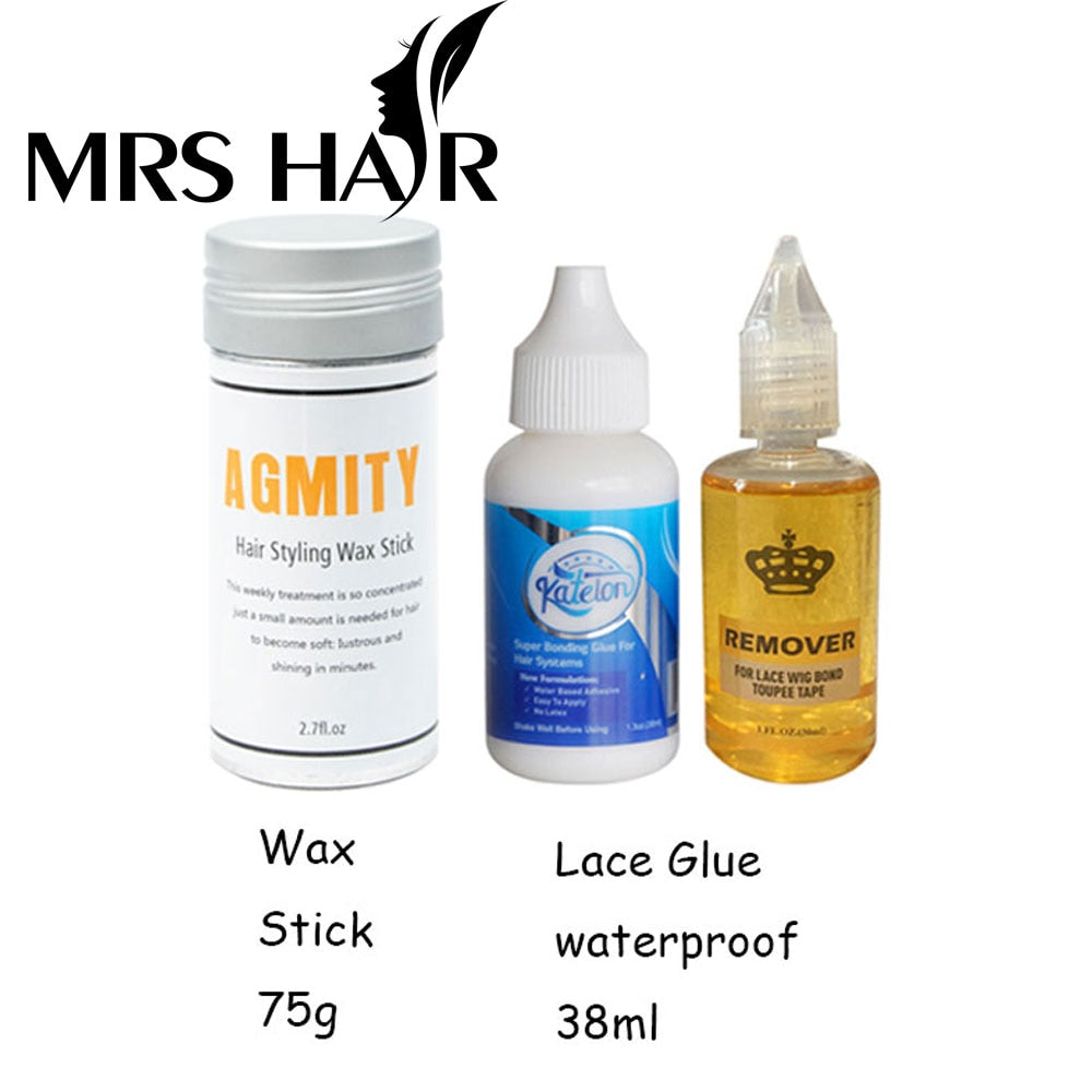 wig install kit Super Lace Wig Glue Hair Bonding glue38ml Ultra Hold Got2b Hair Gel Wig Kits For Tape Toupee Lace Frontal System