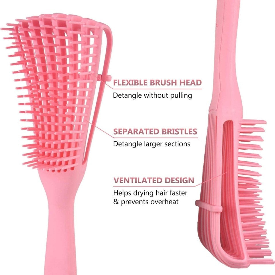 Hair Brush Detangling Brush Scalp Massage Hair Comb Detangling Brush for Curly Hair Brush Detangler Hairbrush Women Men Salon