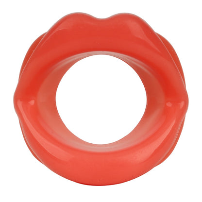 Silicone Rubber Face Slimmer Exercise Mouth Piece Muscle Anti Wrinkle Lip Trainer Mouth Massager Exerciser Mouthpiece Face Care