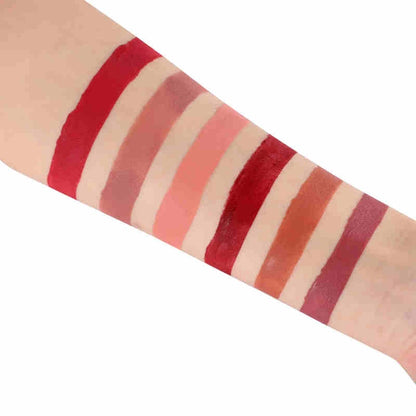 BEAUTY GLAZED 6pcs/Set Professional Liquid Lipstick Lip Gloss Makeup Matte Lipstick Lip Kit Long Lasting Cosmetics Waterproof