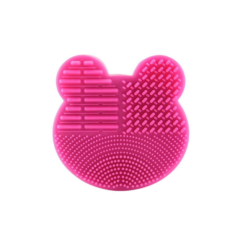 Multifunction Makeup Brush Cleaner Beauty Powder Remover Makeup Brush Dry And Wet Cleaning Silicone Sponge Tool