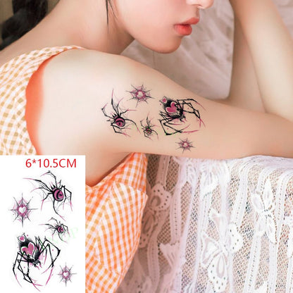 Water Transfer fake tattoo sticker sketch Rose flower snake tattoos Waterproof Temporary Tatto flash tatoo for woman man