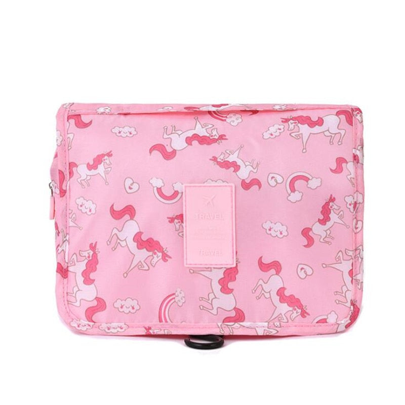 Travel Hook Cosmetic Bag Women Makeup Bag Waterproof Toiletries Beauty Pouch Unisex Bathroom Neceser Make Up Storage Organizer