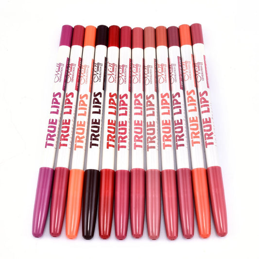 6Pcs/set Lipliner Pencil Matte Lipstick Waterproof Long Lasting Women Makeup crayon a levre maquiagem profissional completa