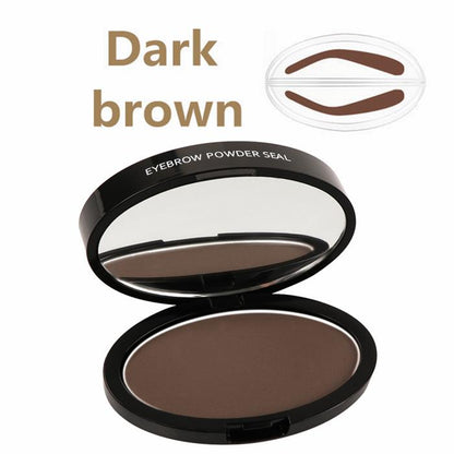 Professional Natural Eyebrow Stamp Waterproof Eyebrow Powder Seal Quick Makeup Eye Brow Cosmetic Beauty Makeup Tool Tattoo Brow