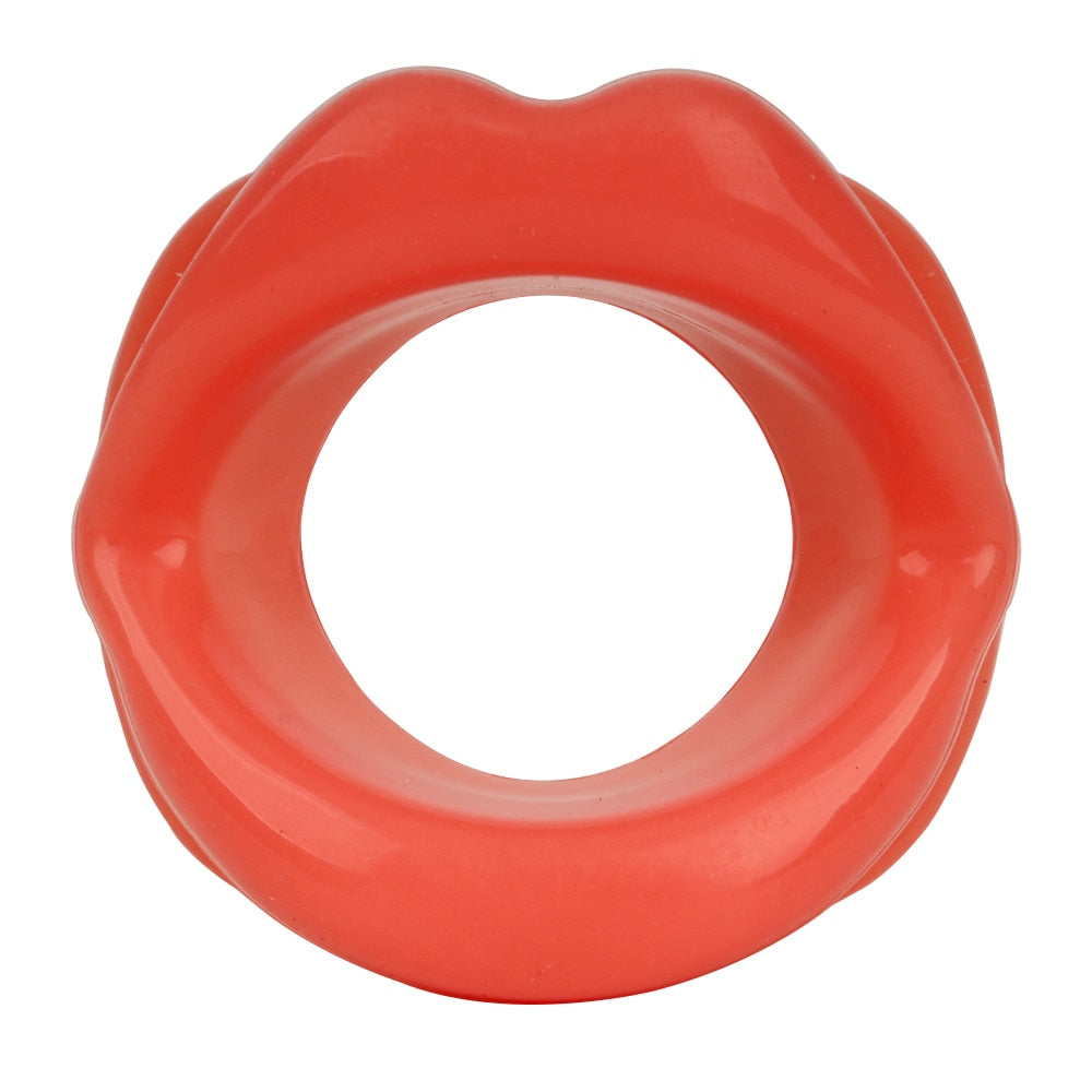 Silicone Rubber Face Slimmer Exercise Mouth Piece Muscle Anti Wrinkle Lip Trainer Mouth Massager Exerciser Mouthpiece Face Care