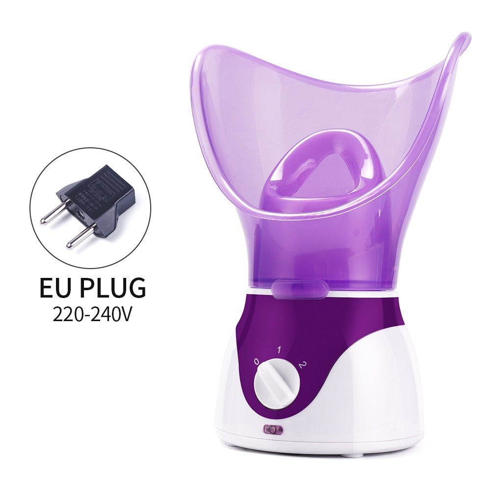 50ML Facial Heating Sprayer Face Nose Steamer Humidifier Skin Moisturizing Pores Cleansing Aromatherapy Sauna Home Beauty Device