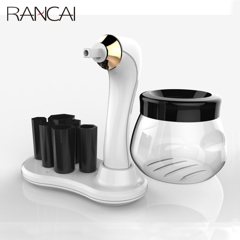 RANCAI Professional Makeup Brush Cleaner Fast Washing and Drying Make up Brushes Cleaning Makeup Brush Tools and Machine