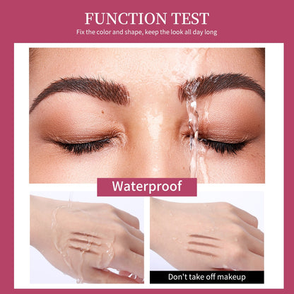 QIBEST Eyebrow gel Transparent Brows Wax Waterproof Long-Lasting With 3D Brush Brow Styling Soap For Eyebrows Women&#39;s Cosmetics