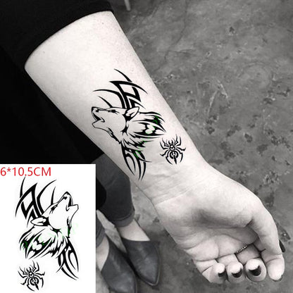 Water Transfer fake tattoo sticker sketch Rose flower snake tattoos Waterproof Temporary Tatto flash tatoo for woman man