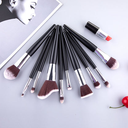 RANCAI 10/15pcs Professional Makeup Brushes Set Powder Foundation Eyeshadow Soft Synthetic Hair Brushes With Free Shipping