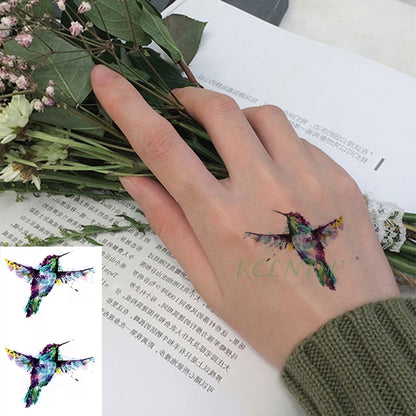 Waterproof Temporary Tattoo Sticker mandala henna bird feather whale body art tatto flash tatoo fake tattoos for girl women men