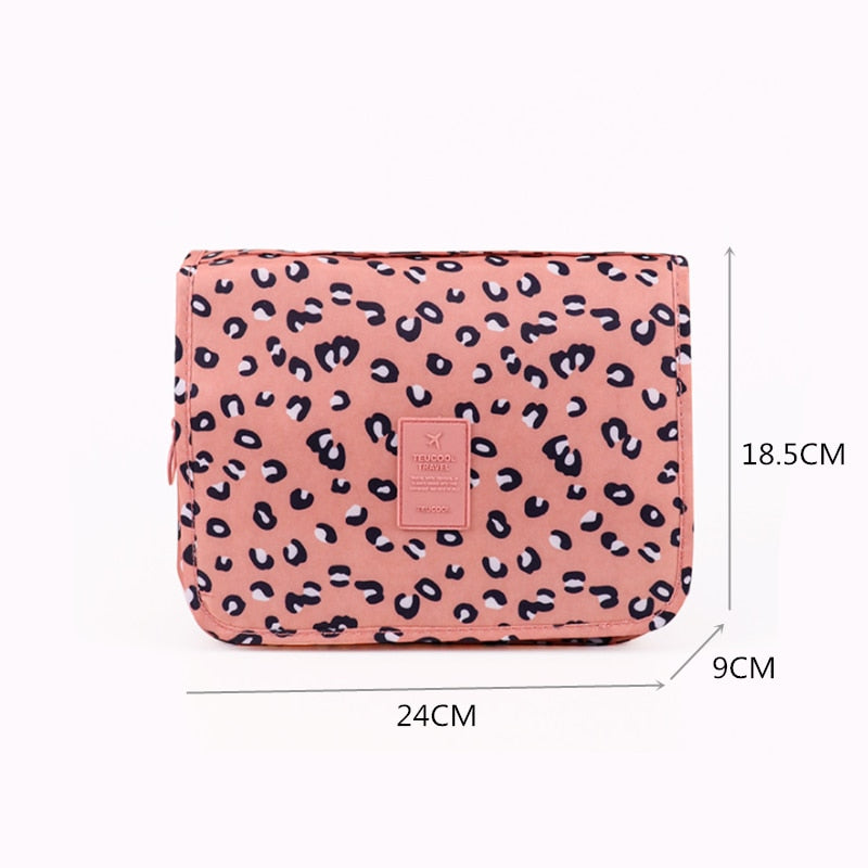 Travel Hook Cosmetic Bag Women Makeup Bag Waterproof Toiletries Beauty Pouch Unisex Bathroom Neceser Make Up Storage Organizer