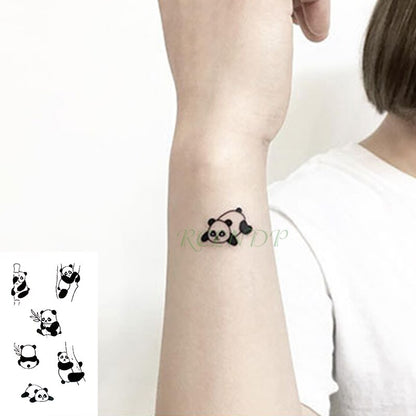 Waterproof Temporary Tattoo Sticker curved moon eclipse tatto flash tatoo fake tattoos for men women